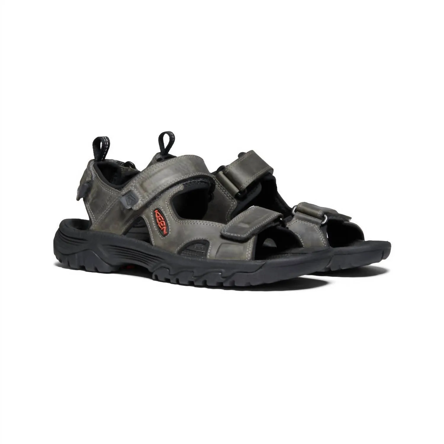 Men��S Targhee Iii Open Toe Sandals In Grey/black