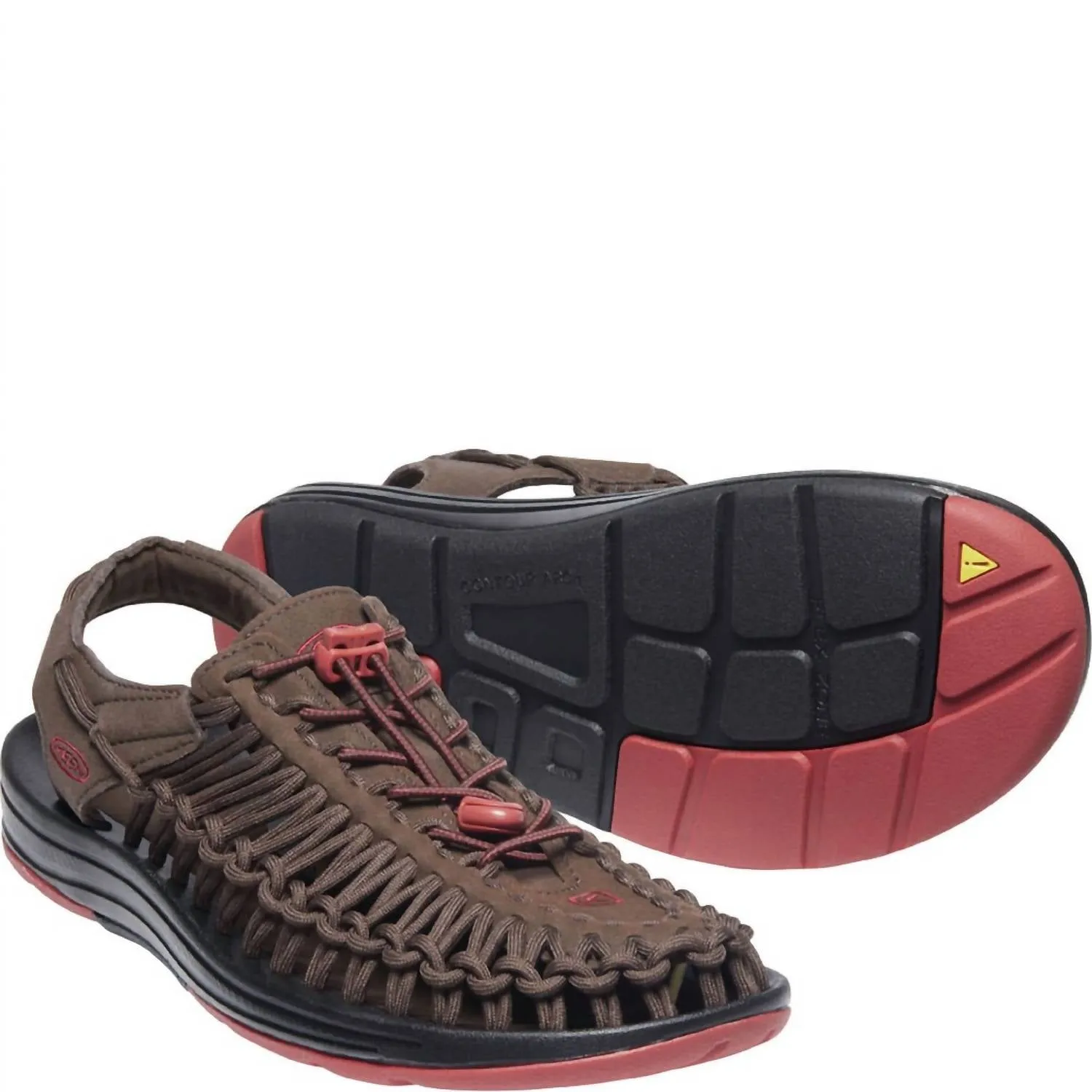 Men��S Uneek Sandals In Demitasse/ketchup