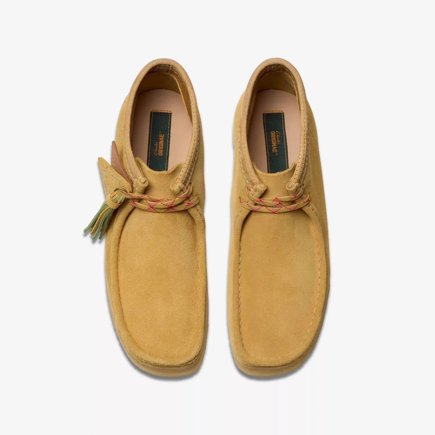 Men's Wallabee Boots In Tan