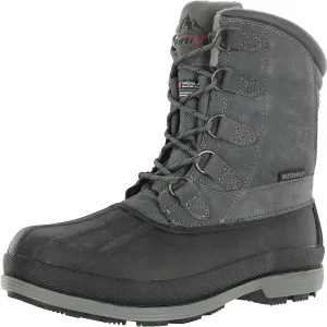 Mens Waterproof Suede Winter Boots
