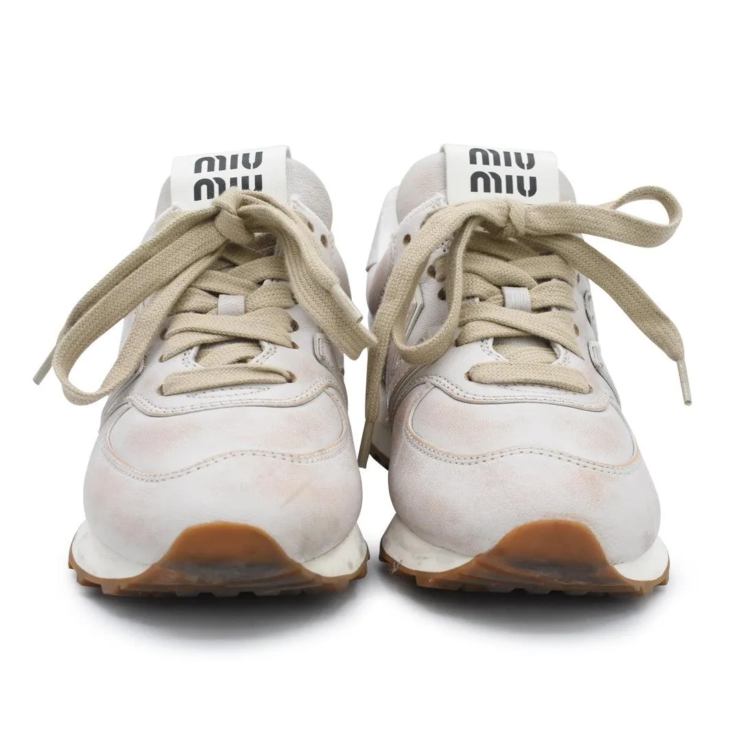 Miu Miu x New Balance '574' Sneakers - Women's 35
