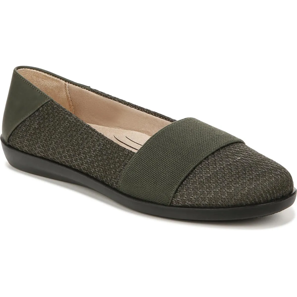 Naomi  Womens Arch Support Slip On Loafers