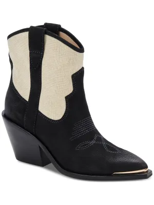 Nashe Womens Leather Two Tone Cowboy, Western Boots