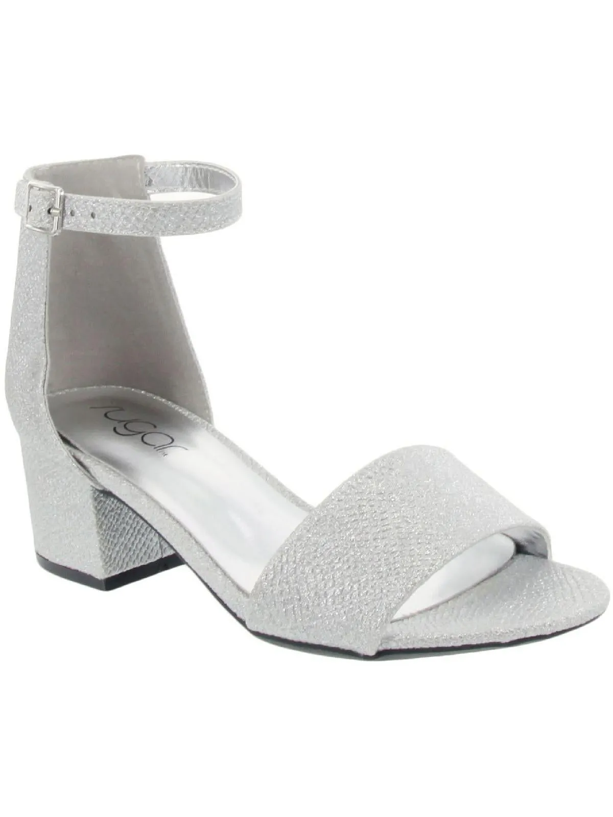 Noelle Womens Padded Insole Ankle Strap Heel Sandals