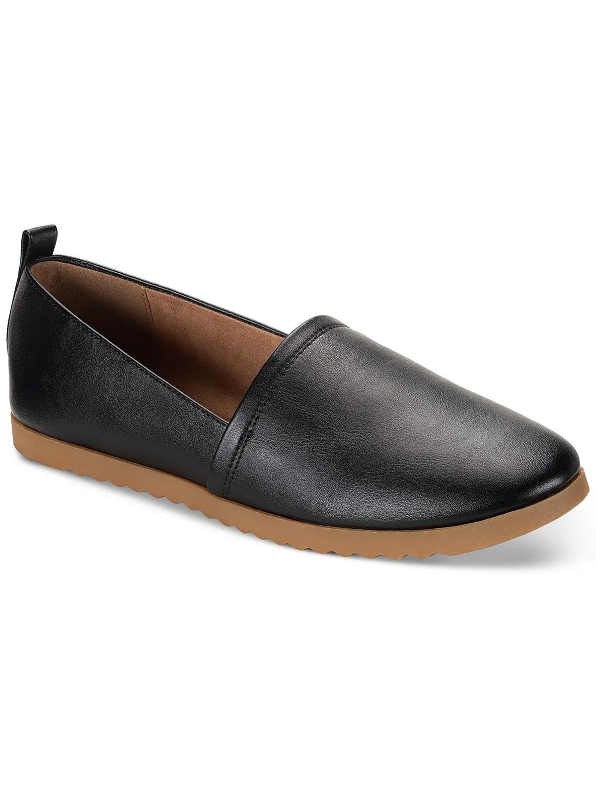 Nolaa Womens Faux Suede Slip-On Loafers