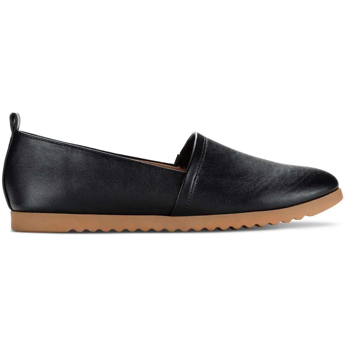 Nolaa Womens Faux Suede Slip-On Loafers