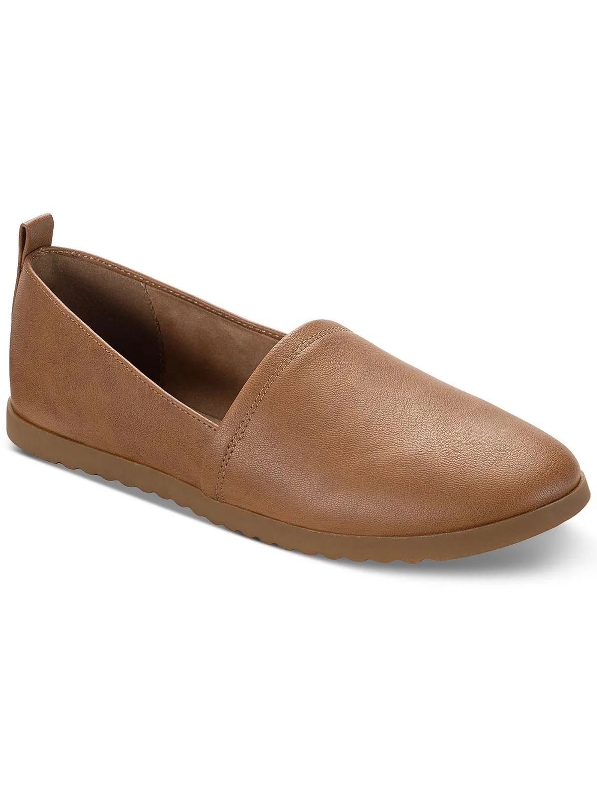 Nolaa Womens Faux Suede Slip-On Loafers