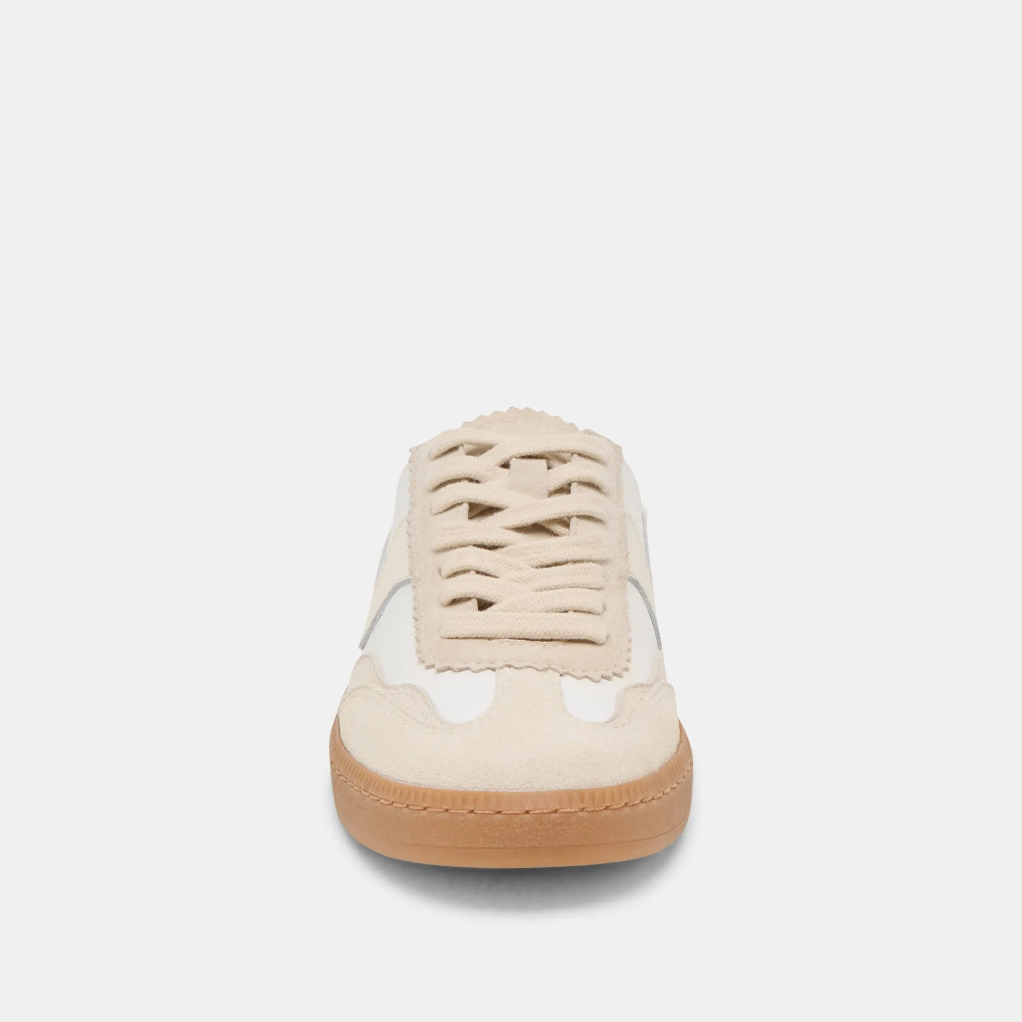 NOTICE SLIDE SNEAKERS IVORY MULTI SUEDE