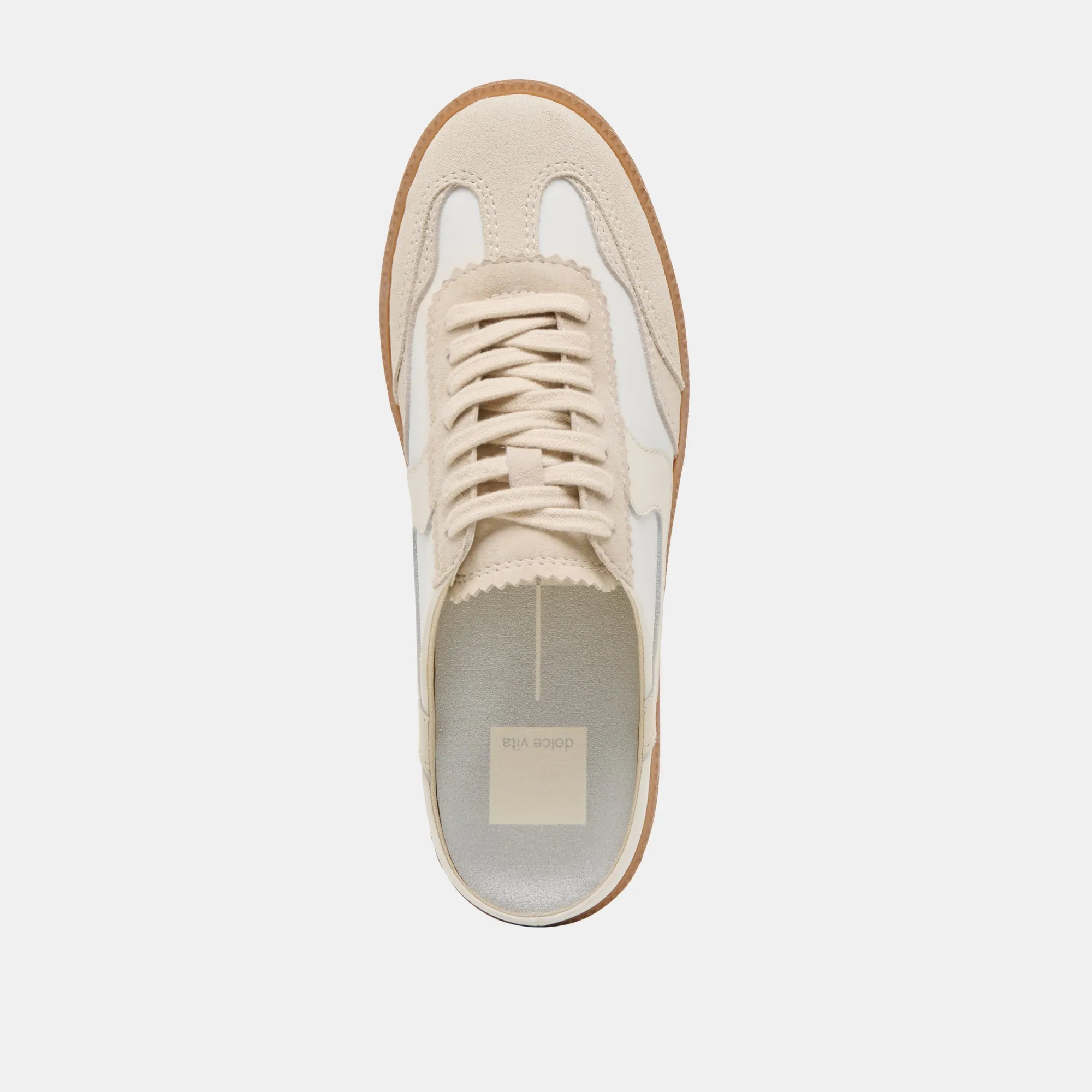 NOTICE SLIDE SNEAKERS IVORY MULTI SUEDE