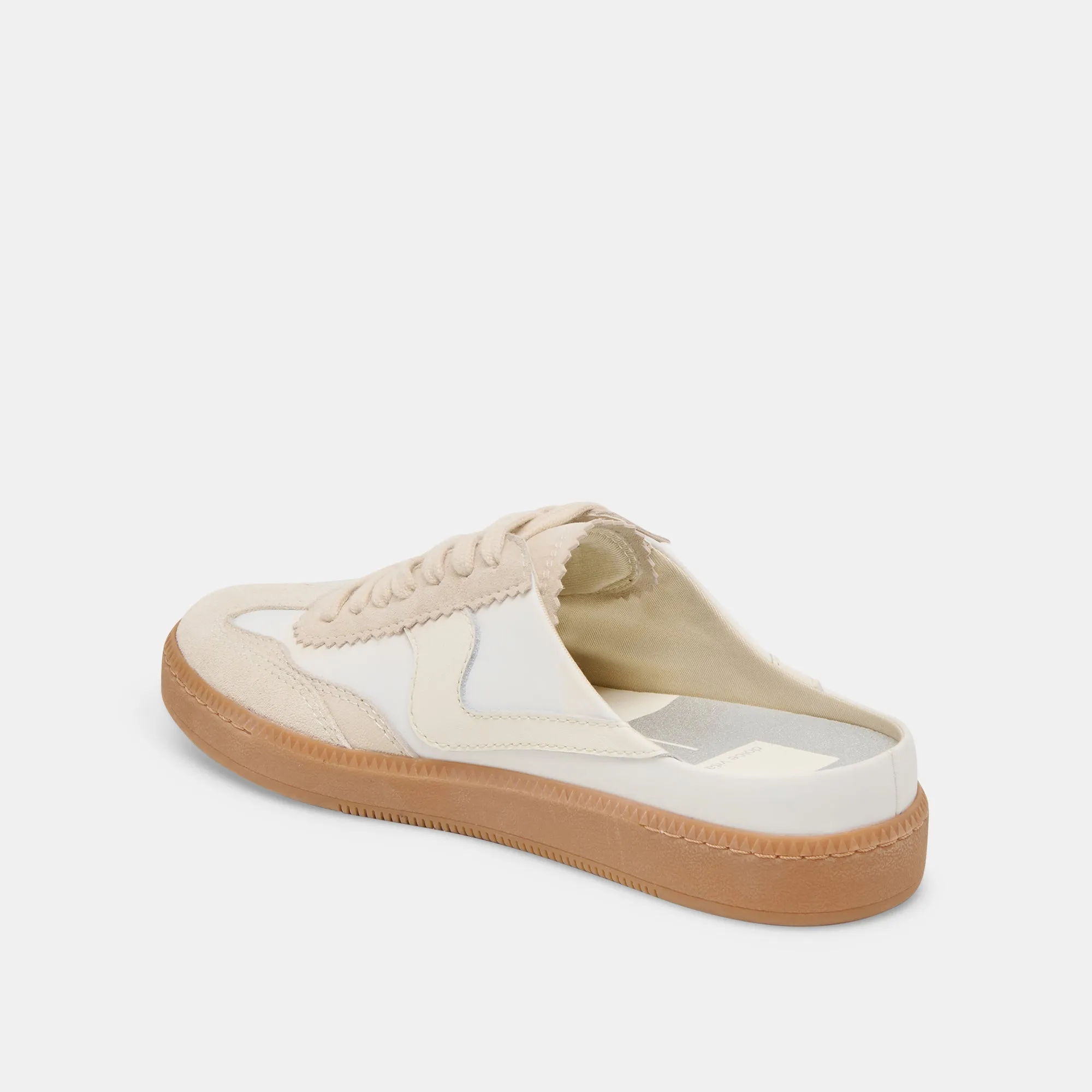 NOTICE SLIDE SNEAKERS IVORY MULTI SUEDE