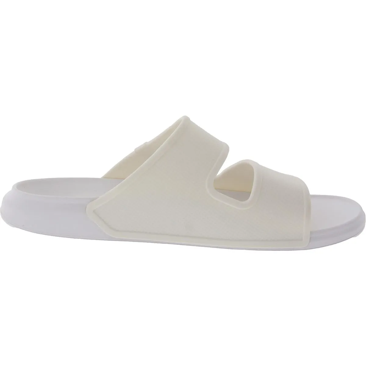 Oasis Double Up Mens Cushioned Footbed Open Toe Slide Sandals