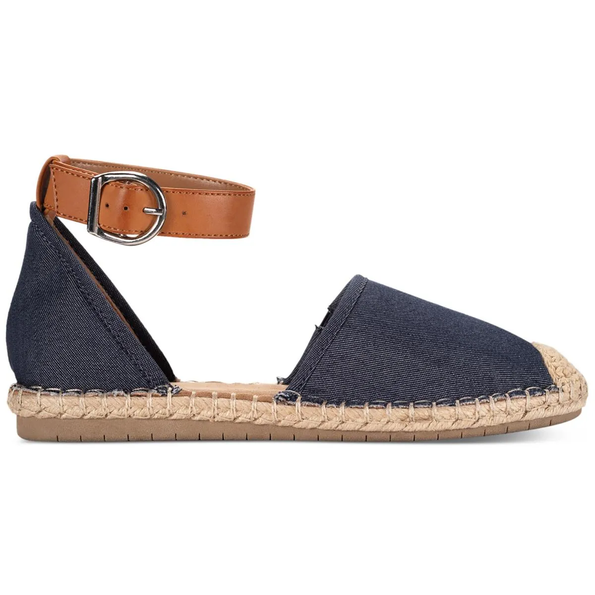 Paminna D 2 Womens Denim Cushioned Footbed Espadrilles