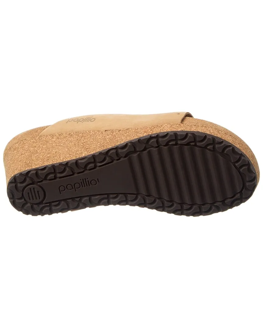 Papillio by Birkenstock Namica Rivets Narrow Leather Wedge Sandal