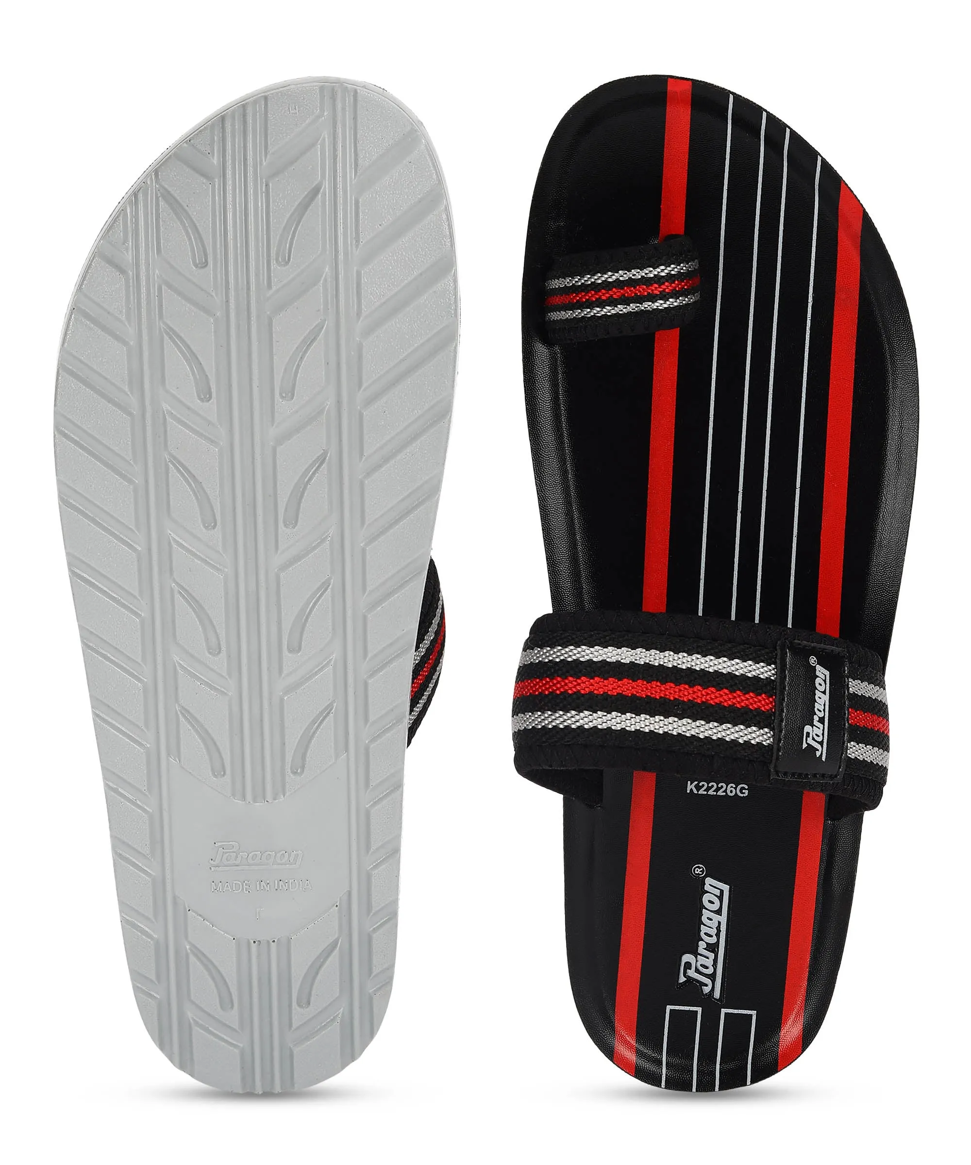 Paragon PUK2226G Men Stylish Lightweight Flipflops | Comfortable soles| Casual & Trendy Slippers | Indoor & Outdoor