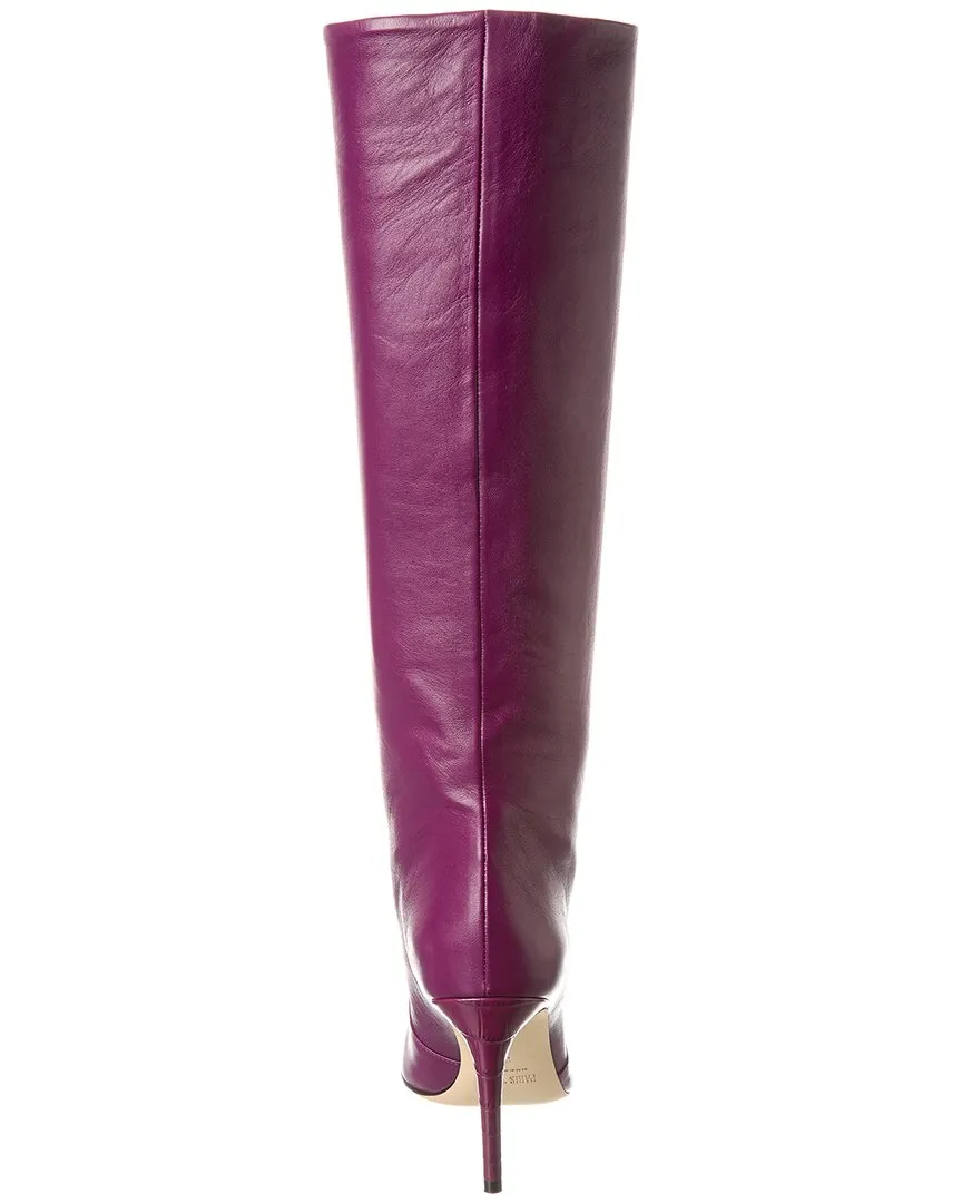 Paris Texas Stiletto Leather Knee-High Boot