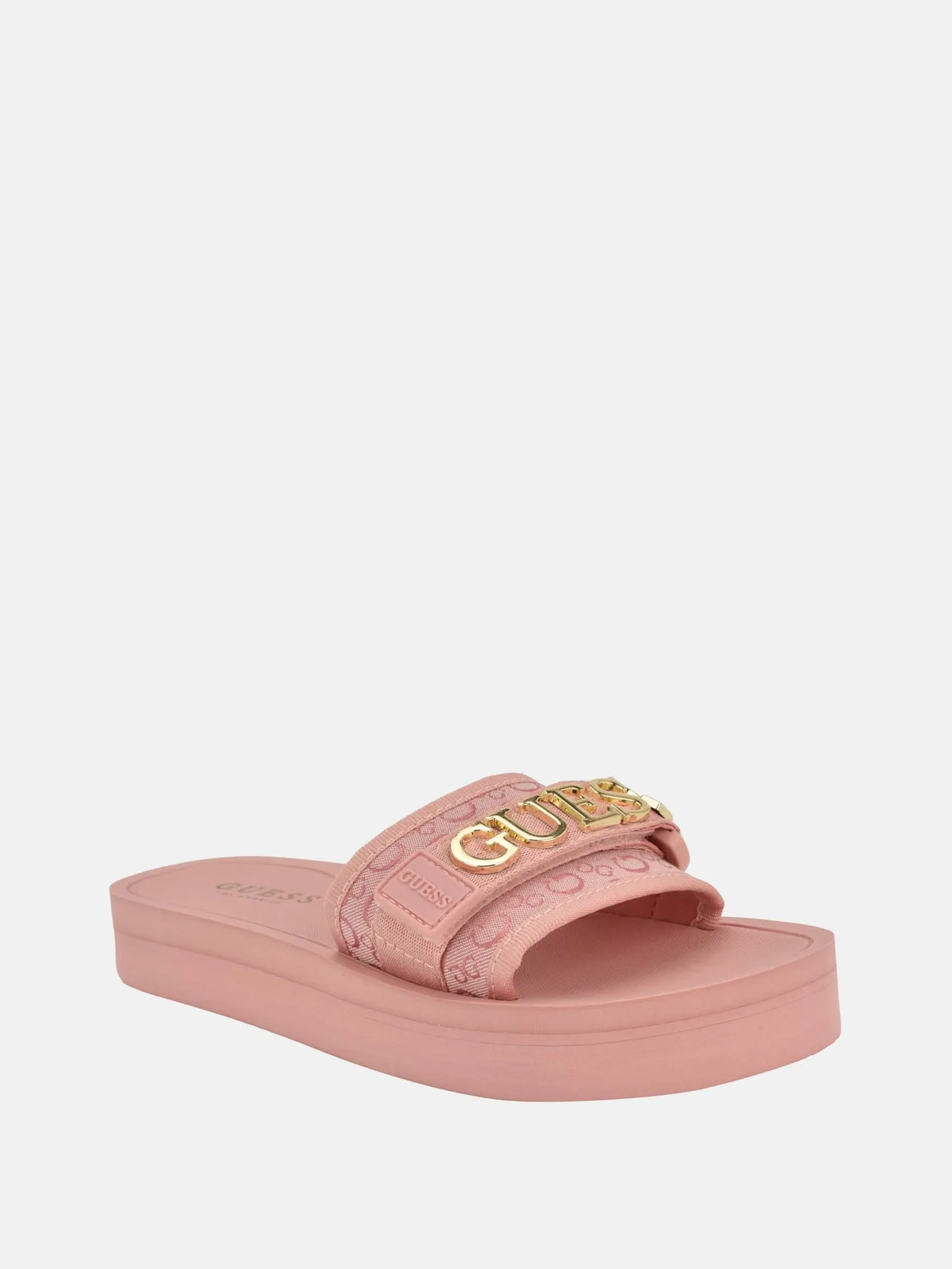 Peers Logo Slide Sandals