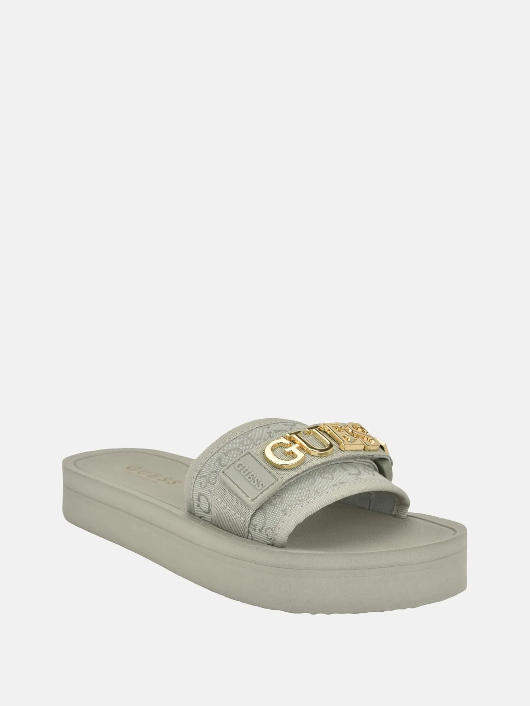 Peers Logo Slide Sandals