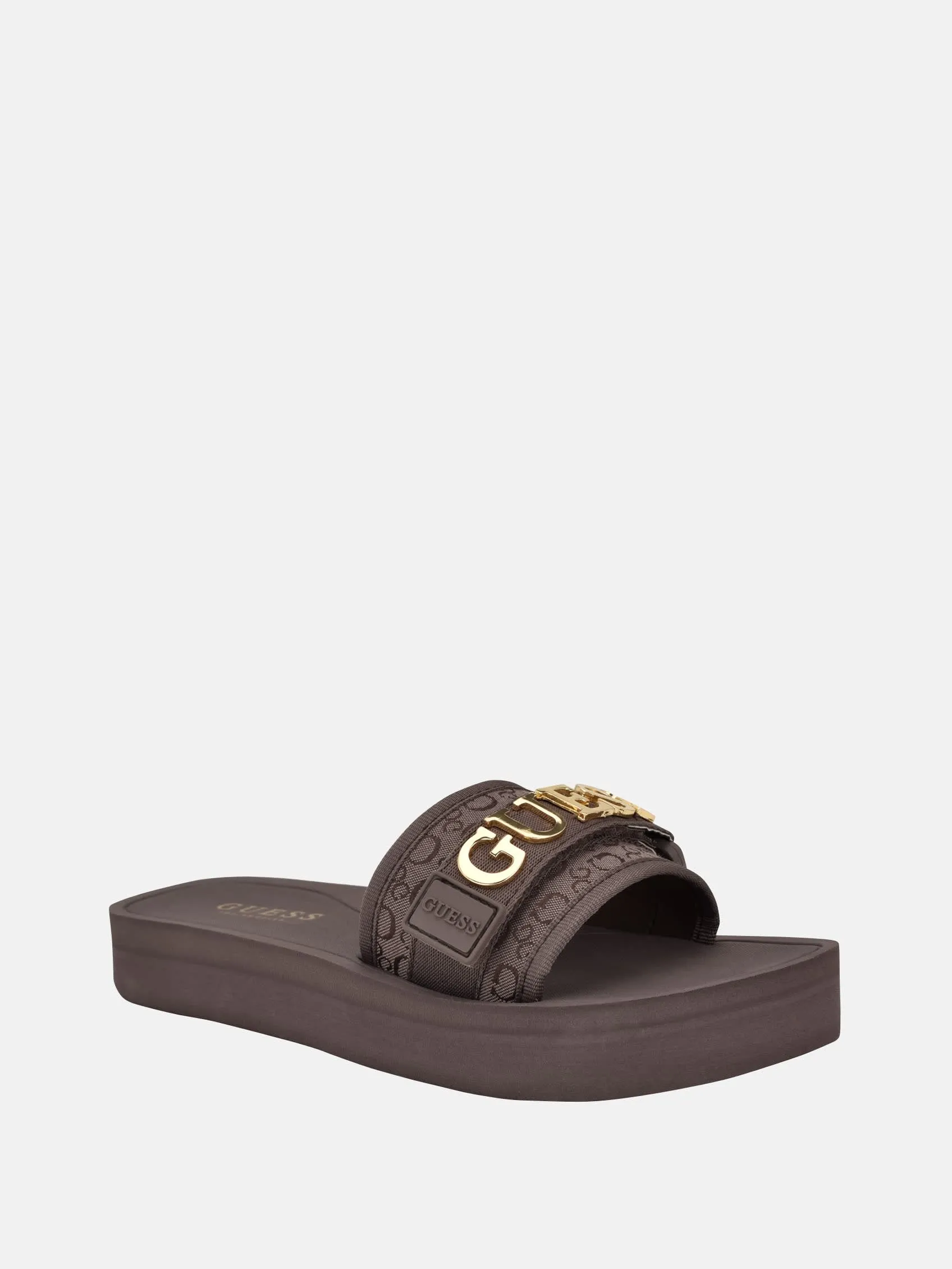 Peers Logo Slide Sandals
