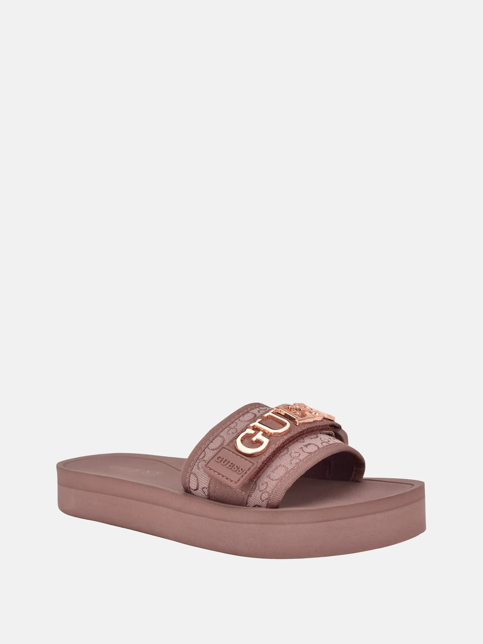 Peers Logo Slide Sandals
