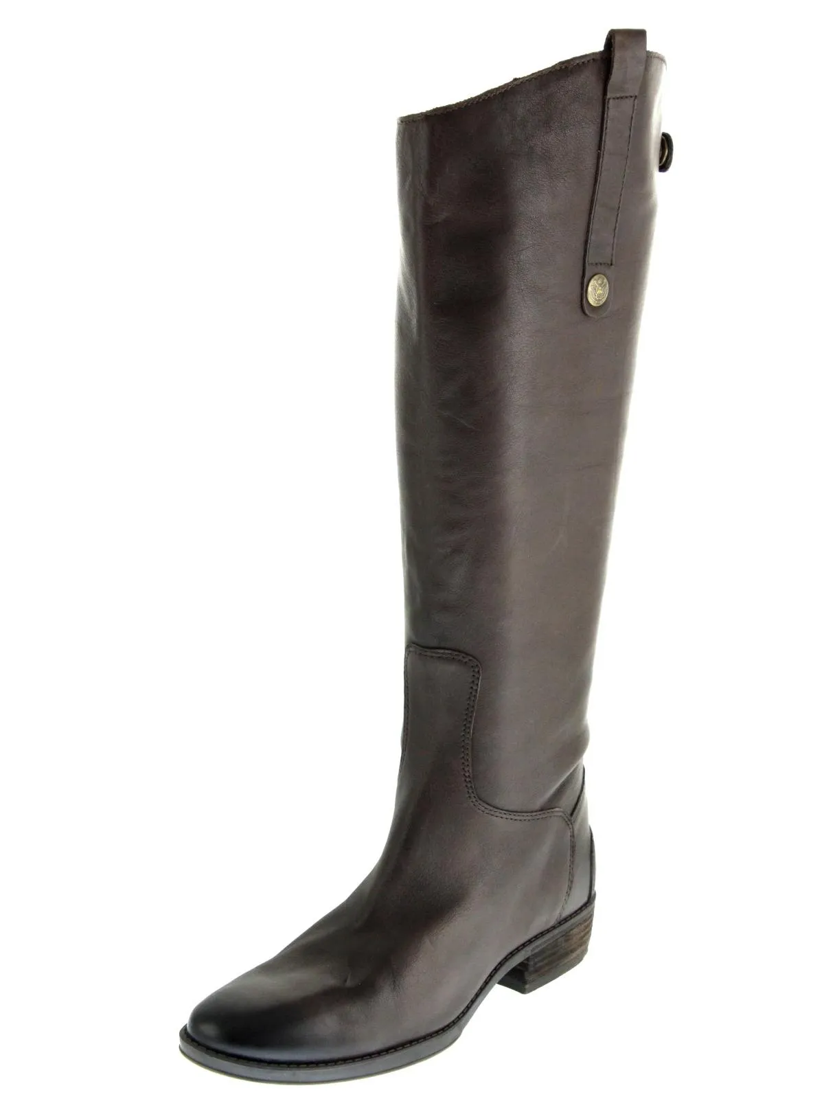 Penny Womens Leather Knee High Riding Boots