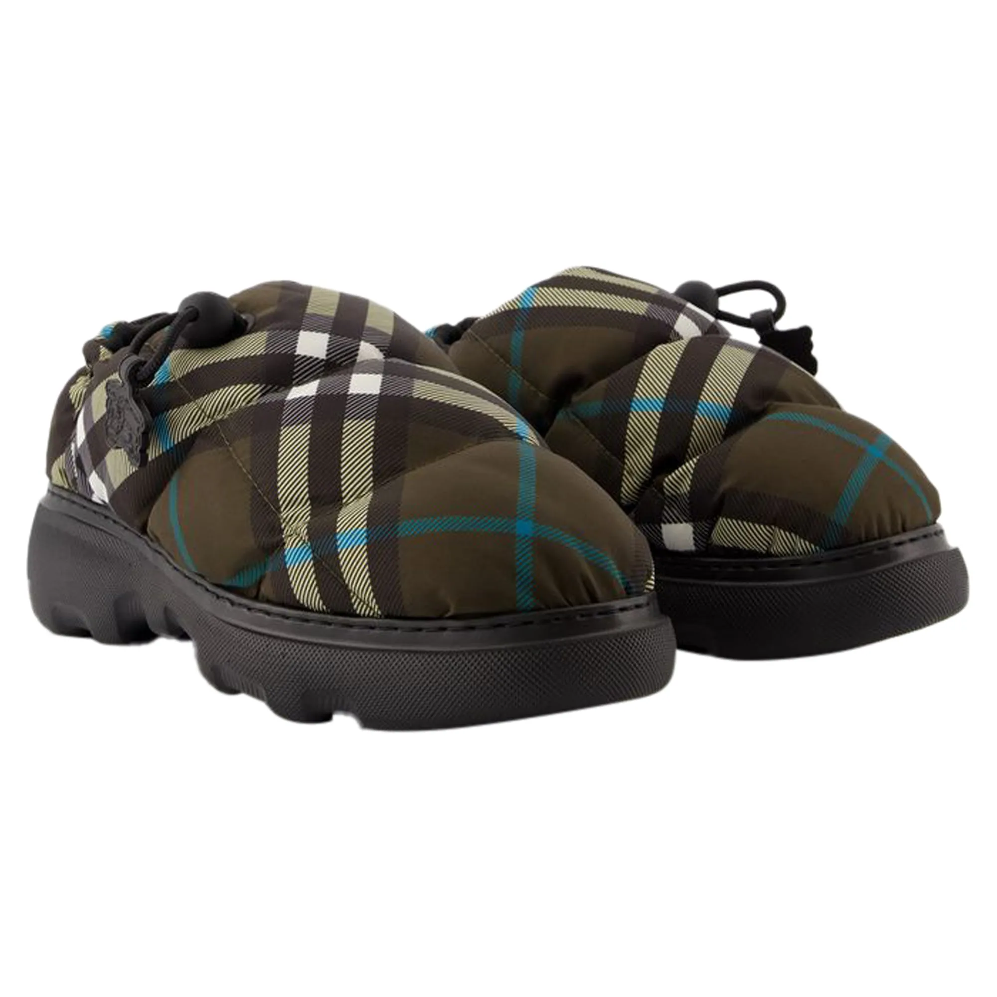 Pillow Low Mules - Burberry - Nylon - Multicolor
