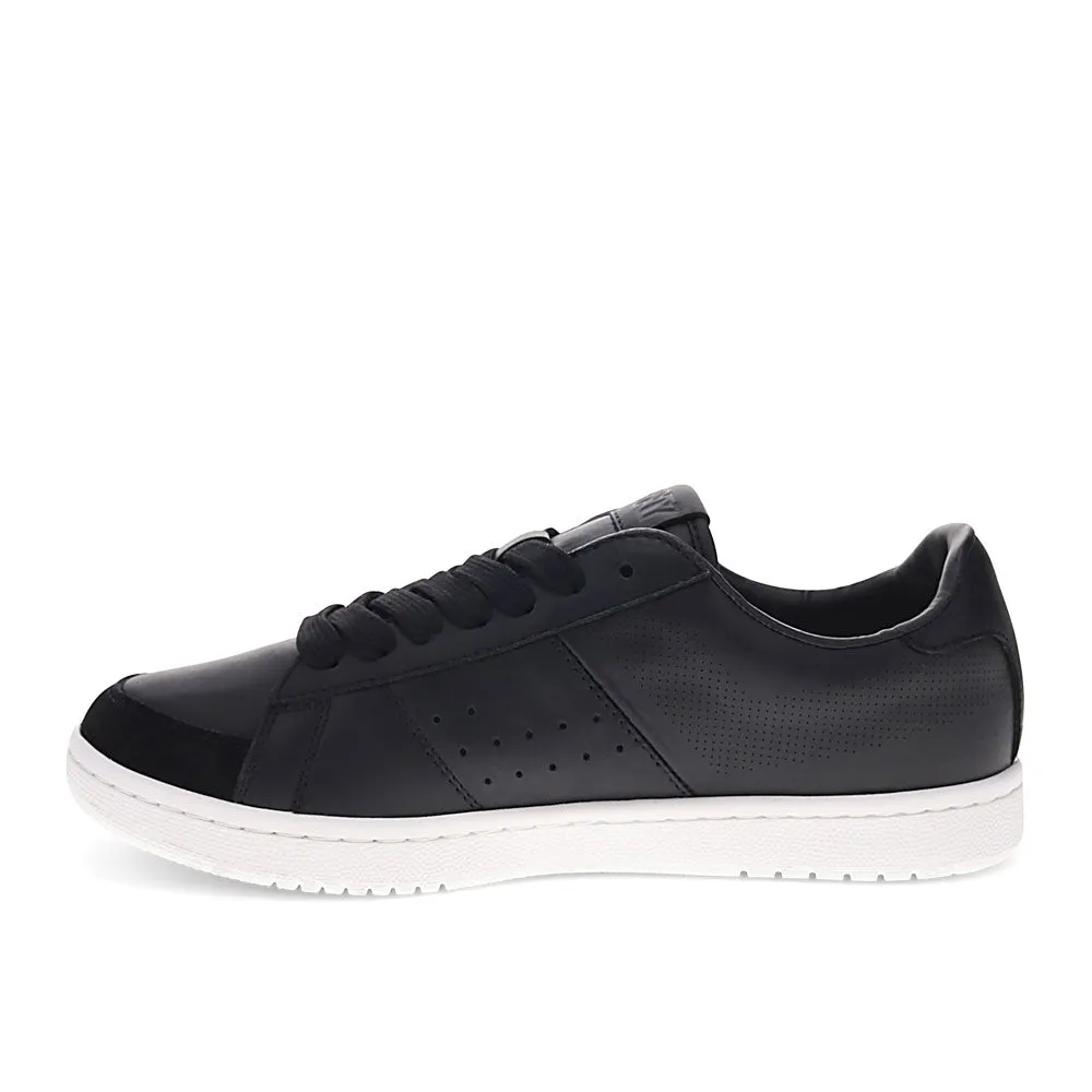 PONY Mens M-Pro Low Perf Genuine Leather and Suede Premium Lace Up Athletic Sneaker Shoe