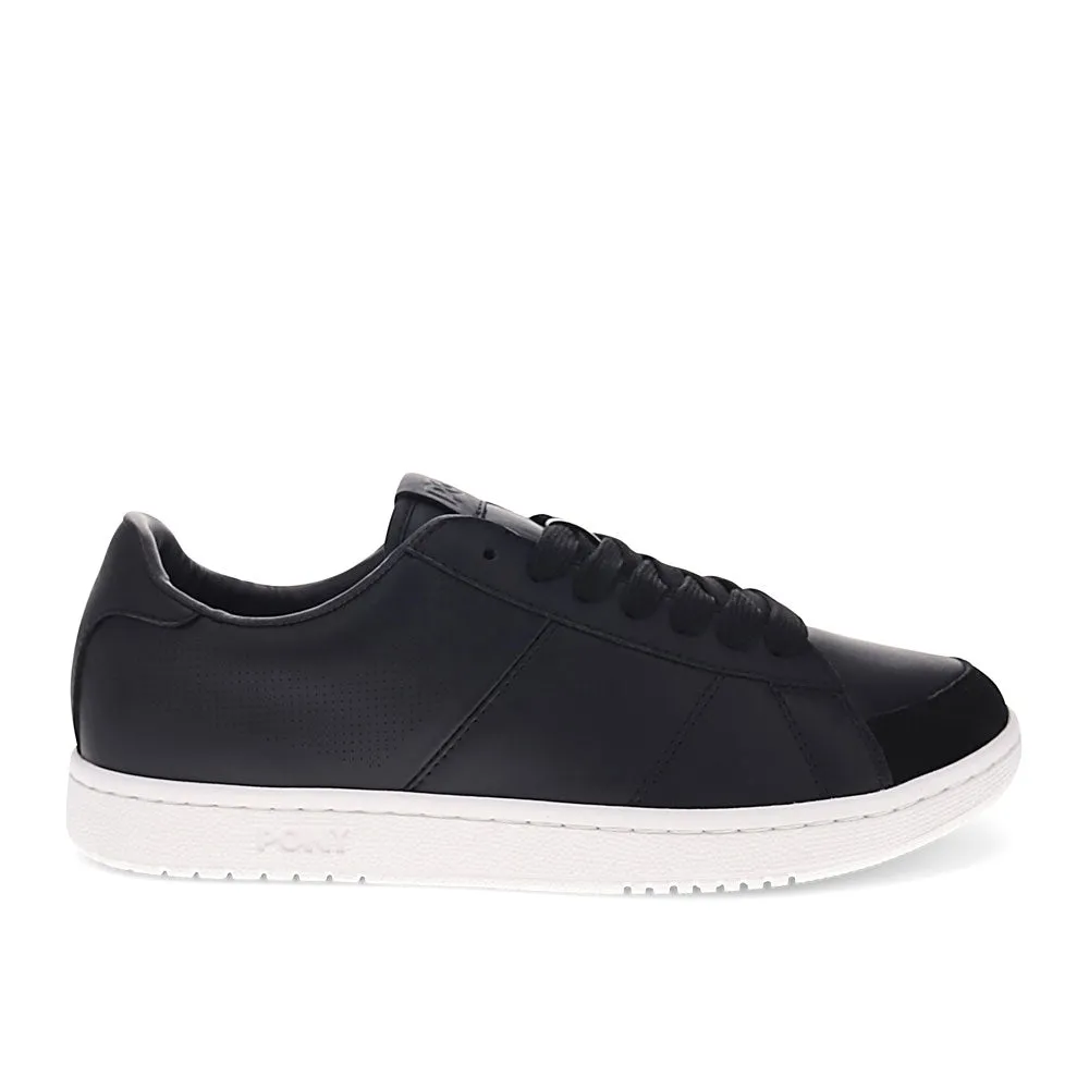 PONY Mens M-Pro Low Perf Genuine Leather and Suede Premium Lace Up Athletic Sneaker Shoe