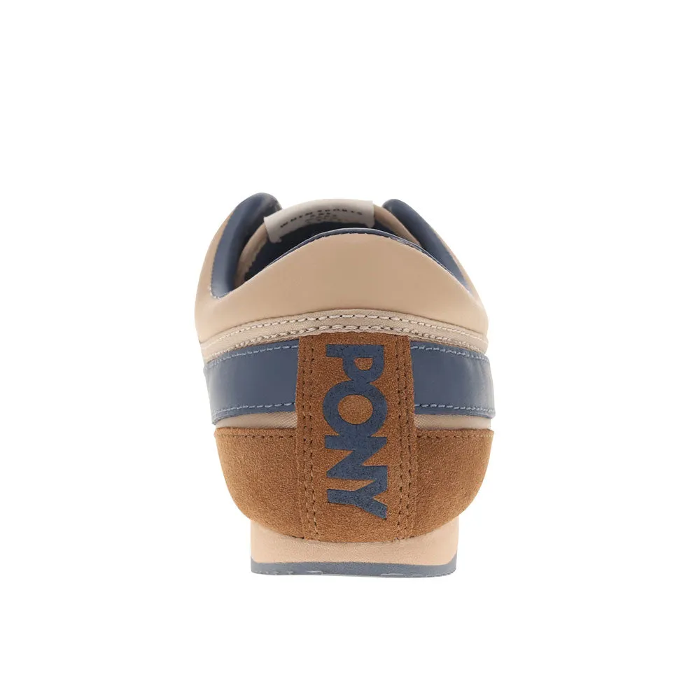 PONY Mens Racer Genuine Suede and Nylon Premium Lace Up Athletic Sneaker Shoe