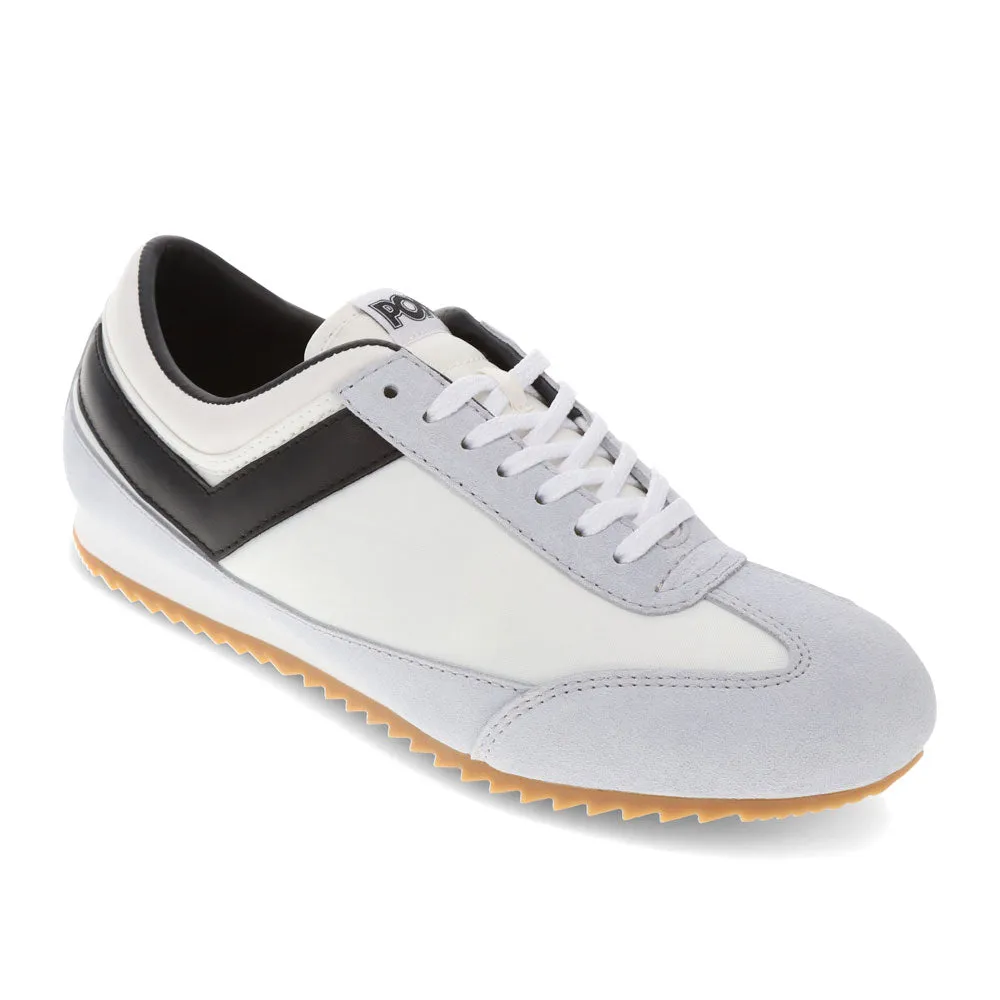 PONY Mens Racer Genuine Suede and Nylon Premium Lace Up Athletic Sneaker Shoe