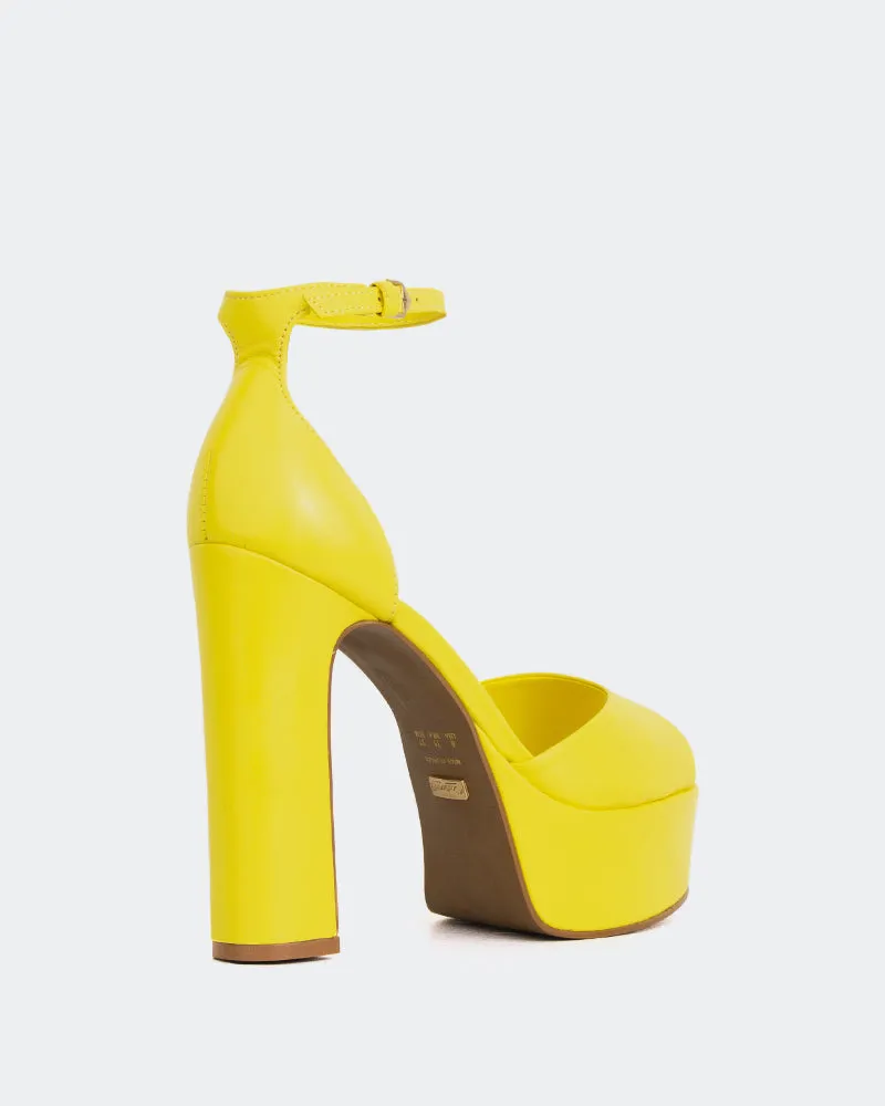 Porfi Yellow Leather