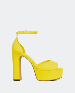 Porfi Yellow Leather