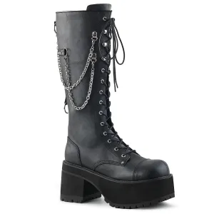 RANGER-303 Black Faux Leather
