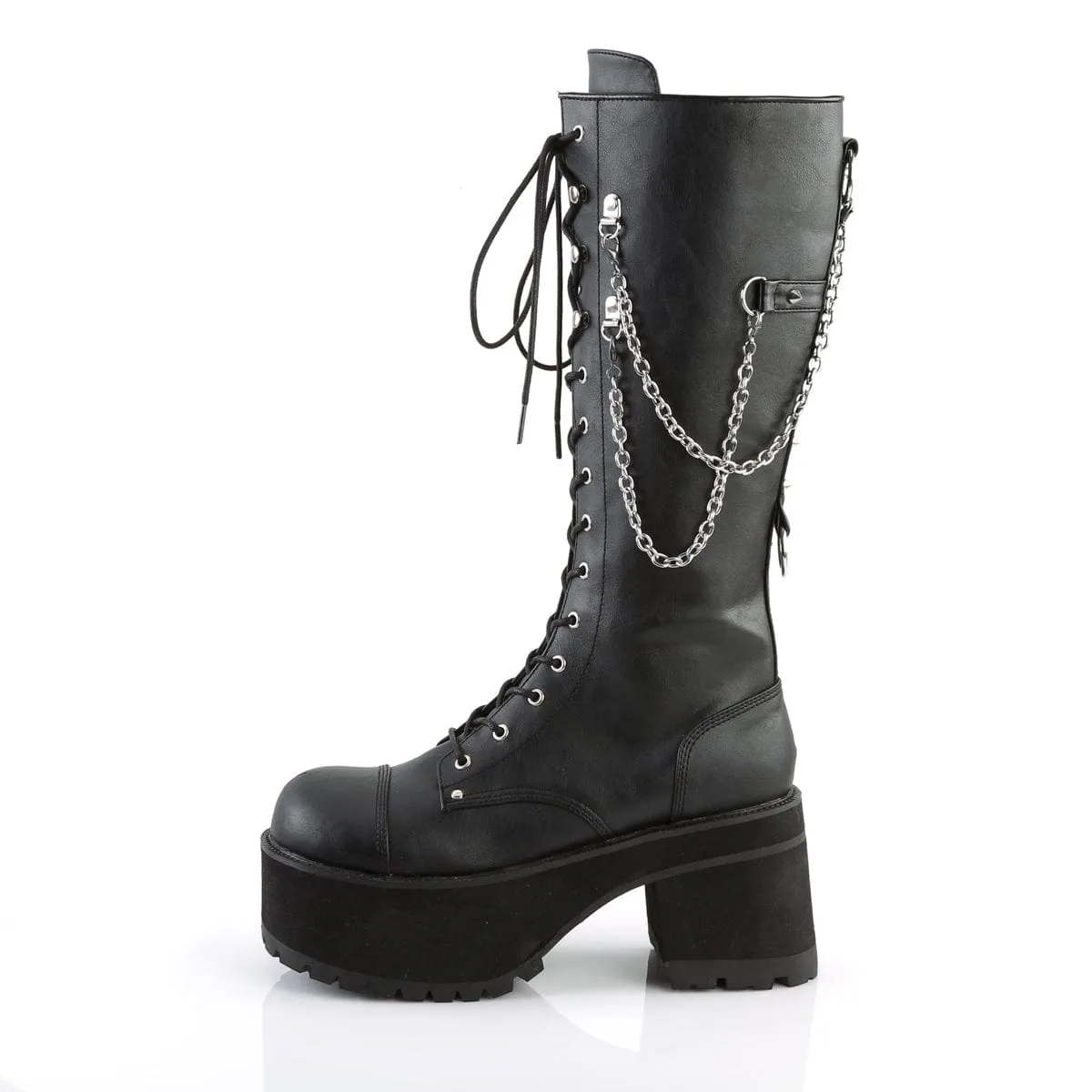 RANGER-303 Black Faux Leather