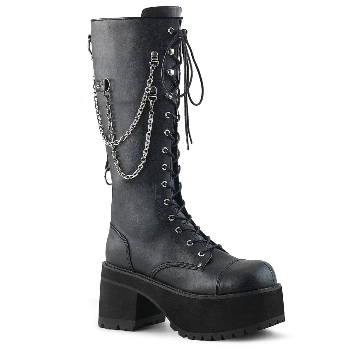 RANGER-303 Black Faux Leather