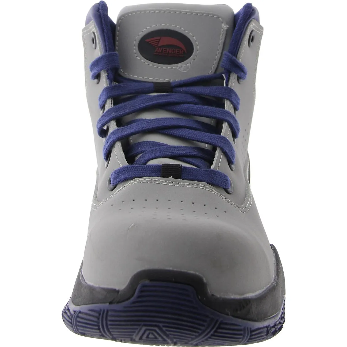 Reaction Mid Mens Nubuck Slip Resistant Work & Safety Boots
