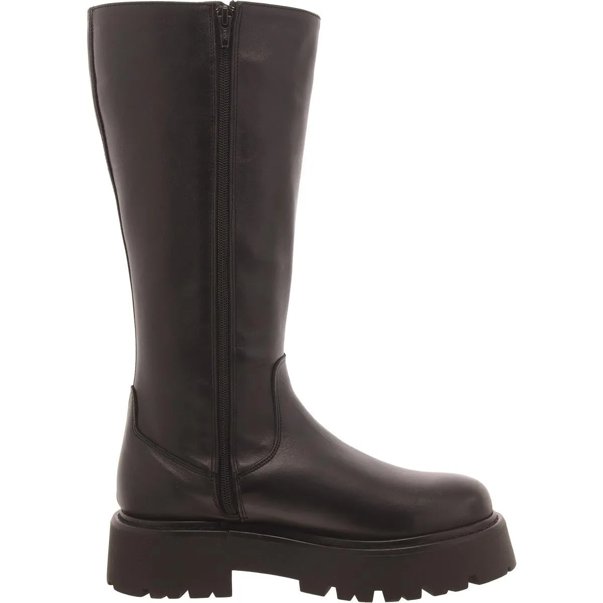 Rex Womens Leather Knee-High Riding Boots