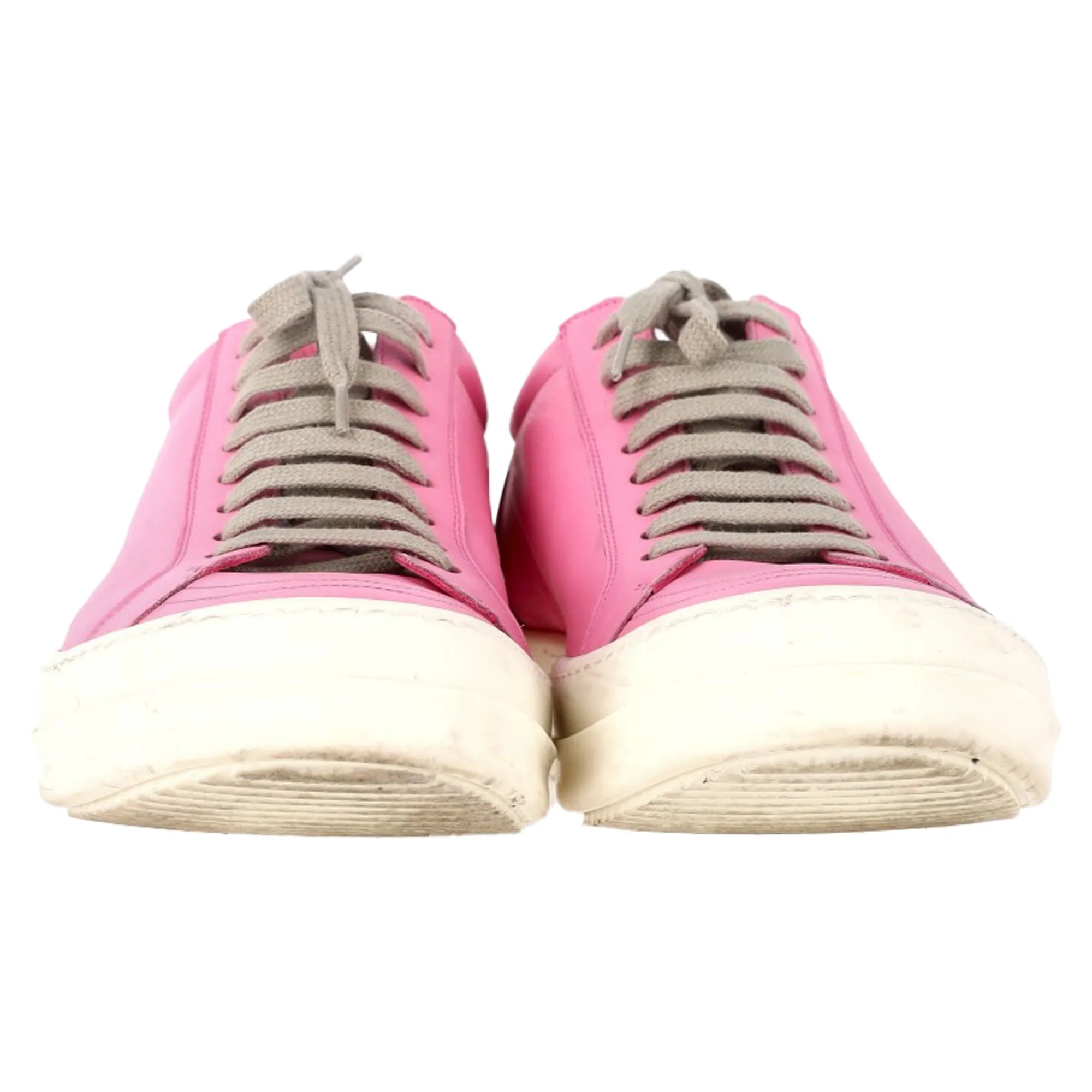 Rick Owens Phlegethon Sneakers in Pink Leather