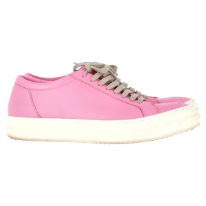 Rick Owens Phlegethon Sneakers in Pink Leather