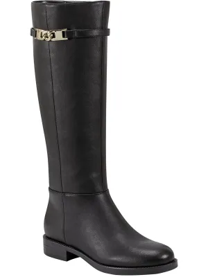 Romi Womens Faux Leather Round Toe Knee-High Boots