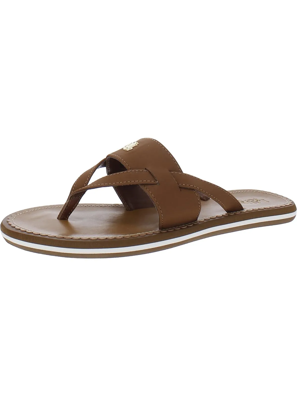 Rosalind Womens Faux Nubuck Flats Flip-Flops