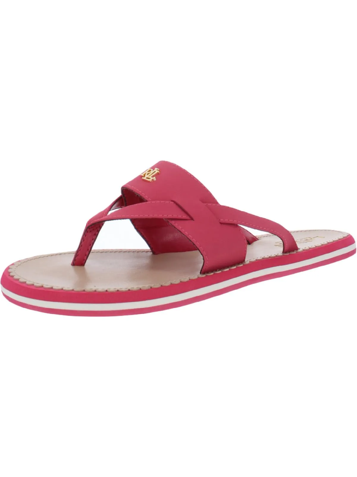 Rosalind Womens Faux Nubuck Flats Flip-Flops