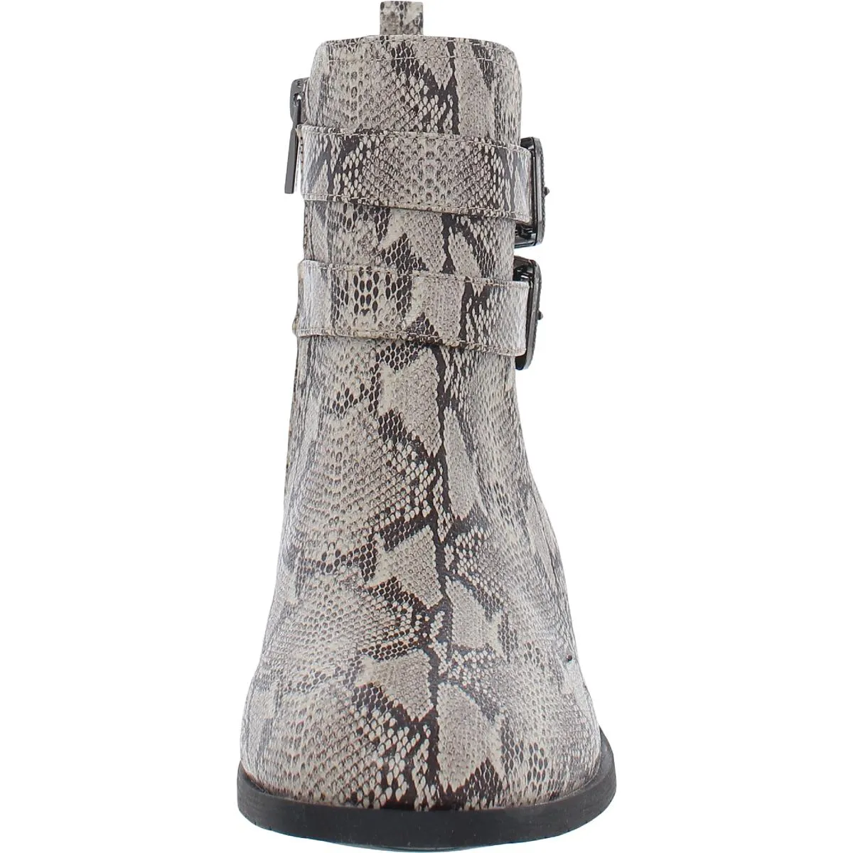 Salt Biker Jewel Womens Faux Leather Ankle Ankle Boots