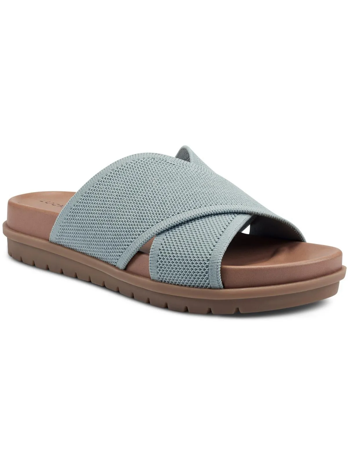 Sieko Womens Woven Slide On Slide Sandals