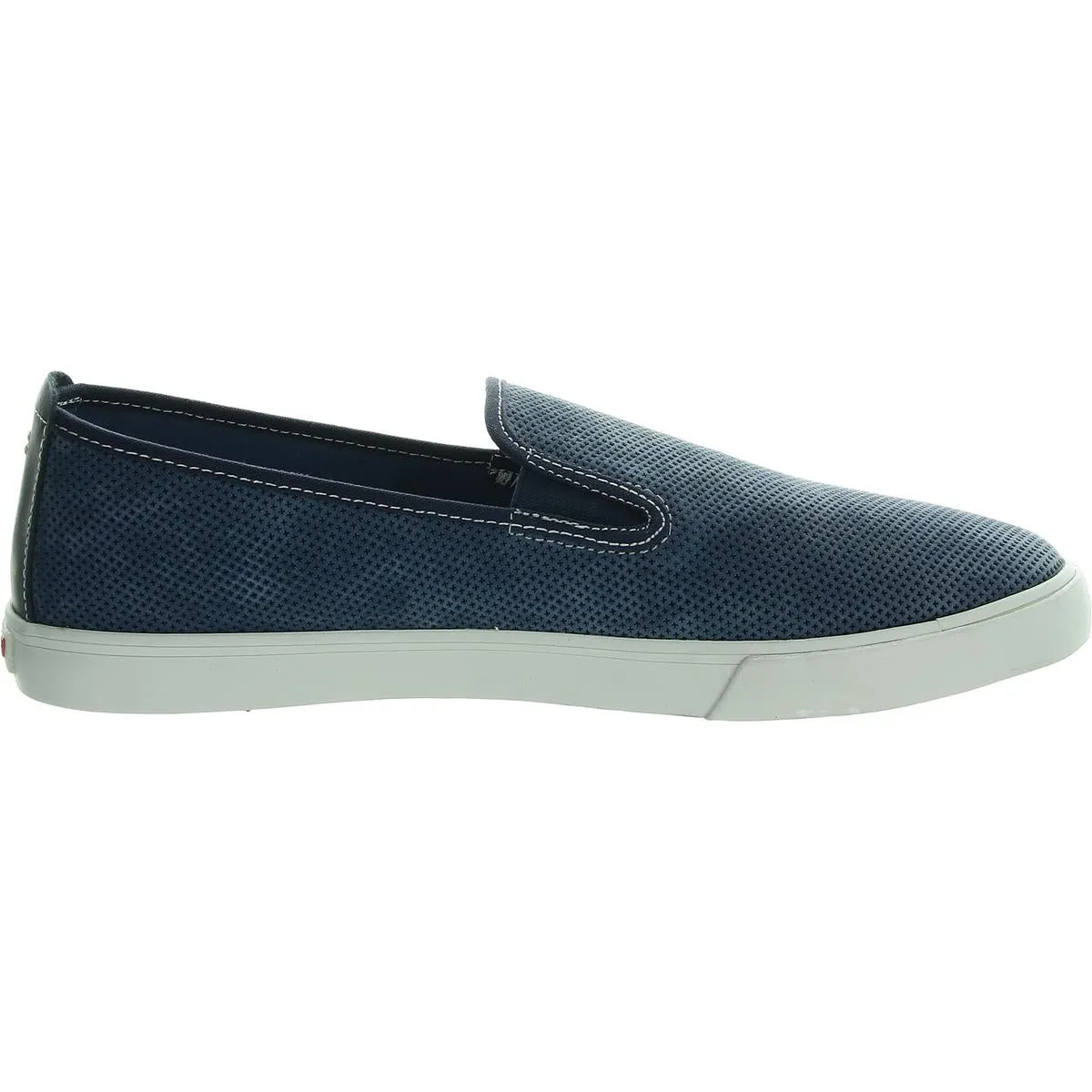 Stealth Mens Textured Suede Slip-on Shoes