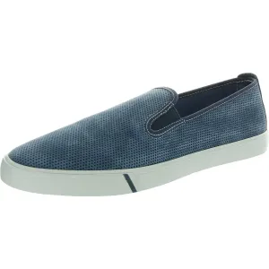 Stealth Mens Textured Suede Slip-on Shoes