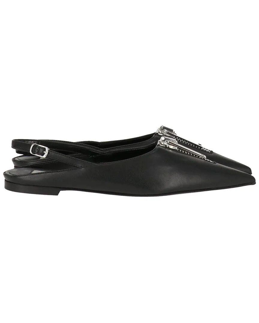 Stella McCartney Zipit Slingback Flat
