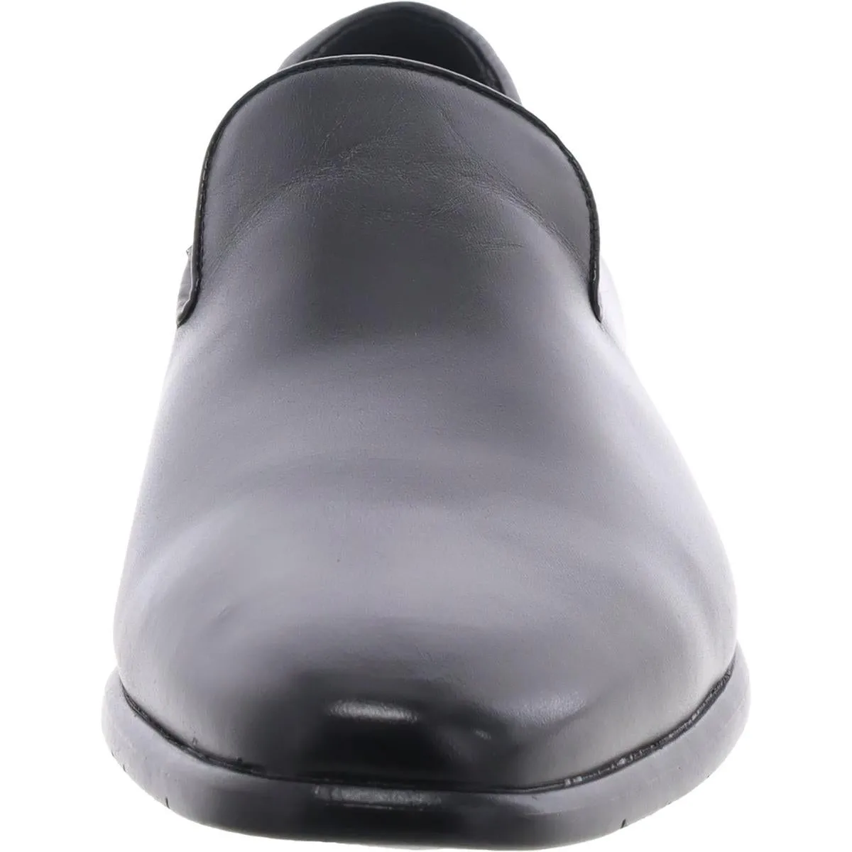 Stevens Mens Round Toe Slip On Loafers