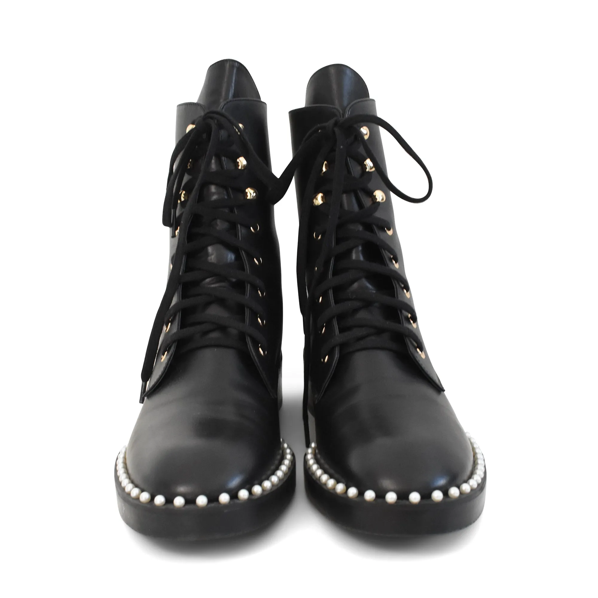 Stuart Weitzman 'Allie' Combat Boots - Women's 38