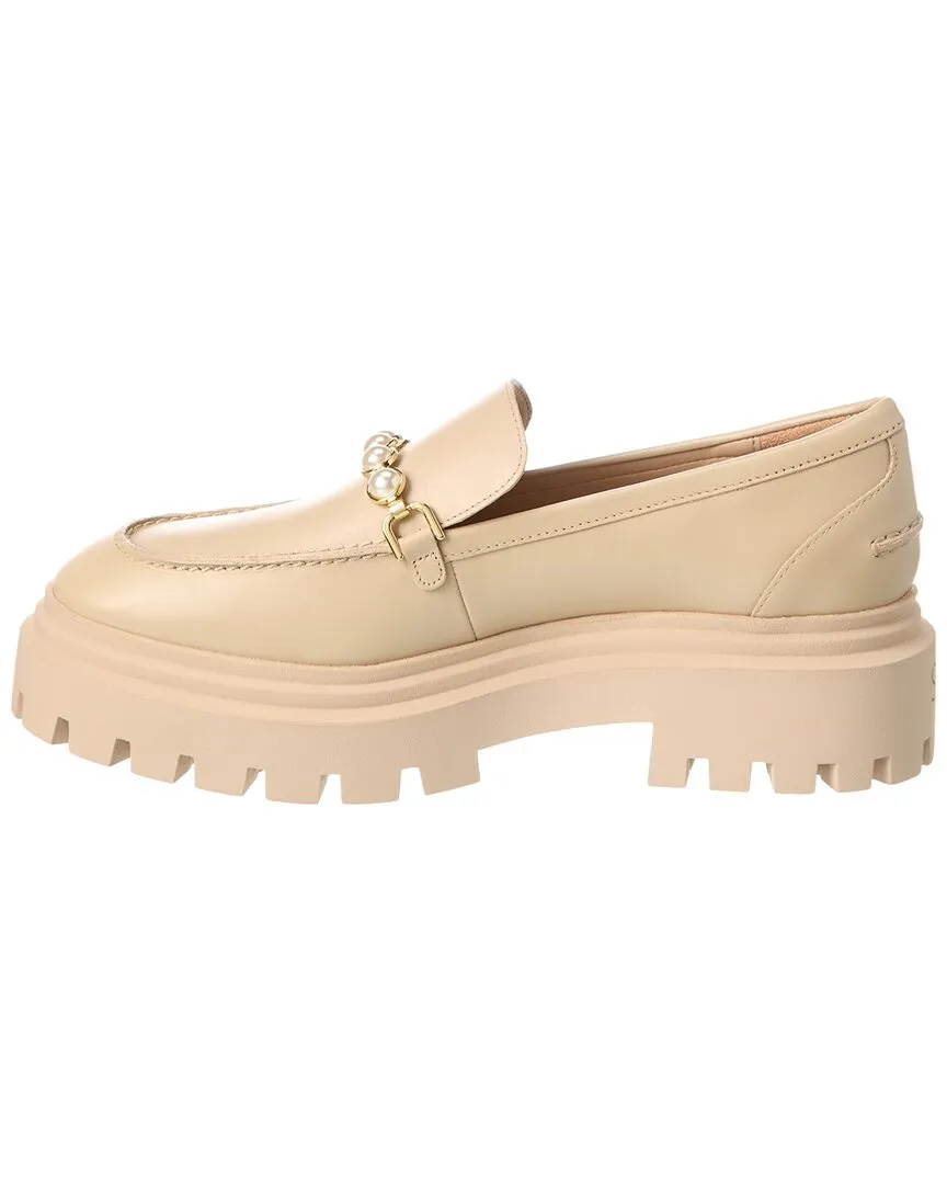 Stuart Weitzman Perla Leather Loafer