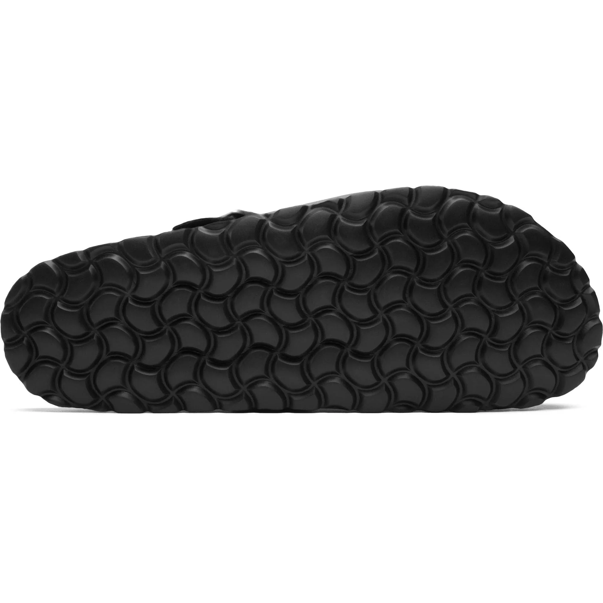 Taro Comfort Men's Vegan Footbed Sandals | Black